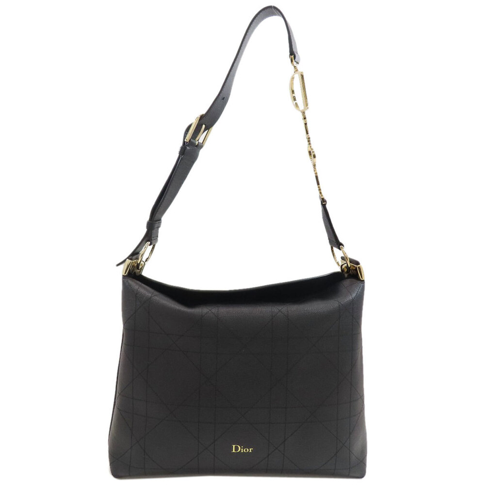 Christian Dior Dior Diorly Shoulder Bag Calfskin Women's